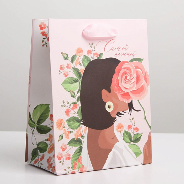 Пакет ламинированный вертикальный «Самой», 18 × 23 × 10 см 72451340\447