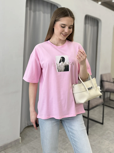 Футболка с принтом 72462700\447