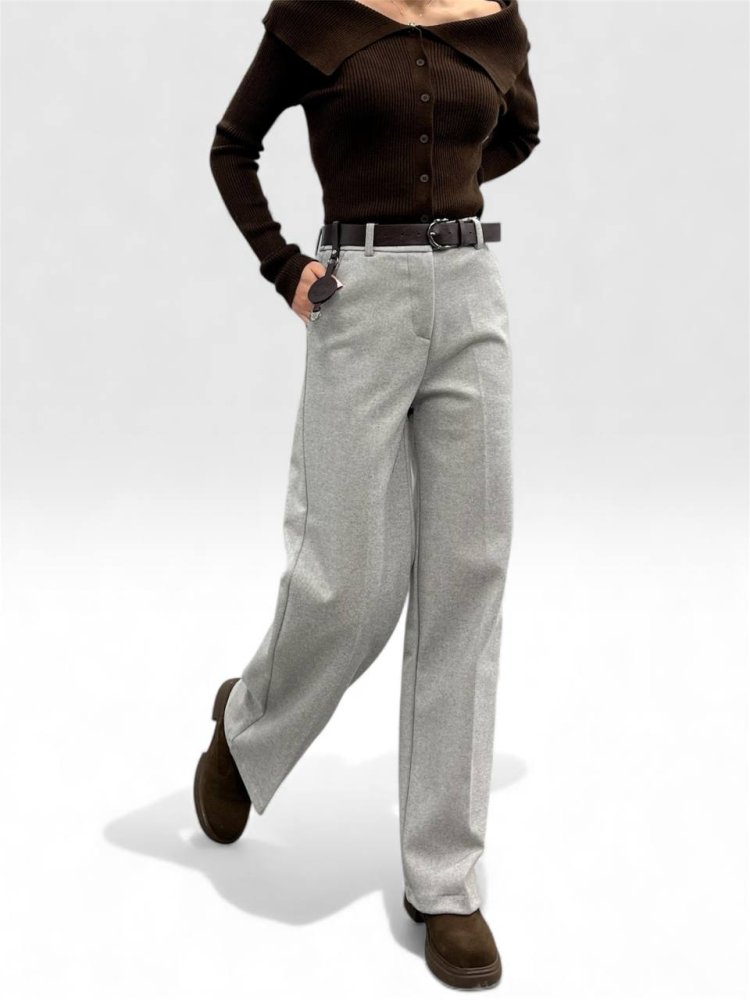 Брюки прямого кроя (кашемир) 72461116\10