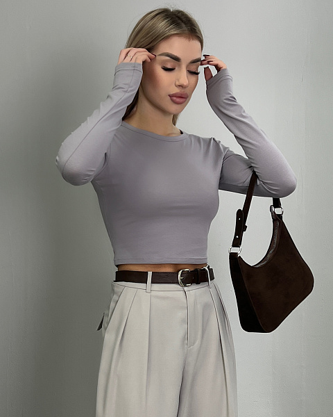 Лонгслив укороченный SHOPDAANNA 72447457\10