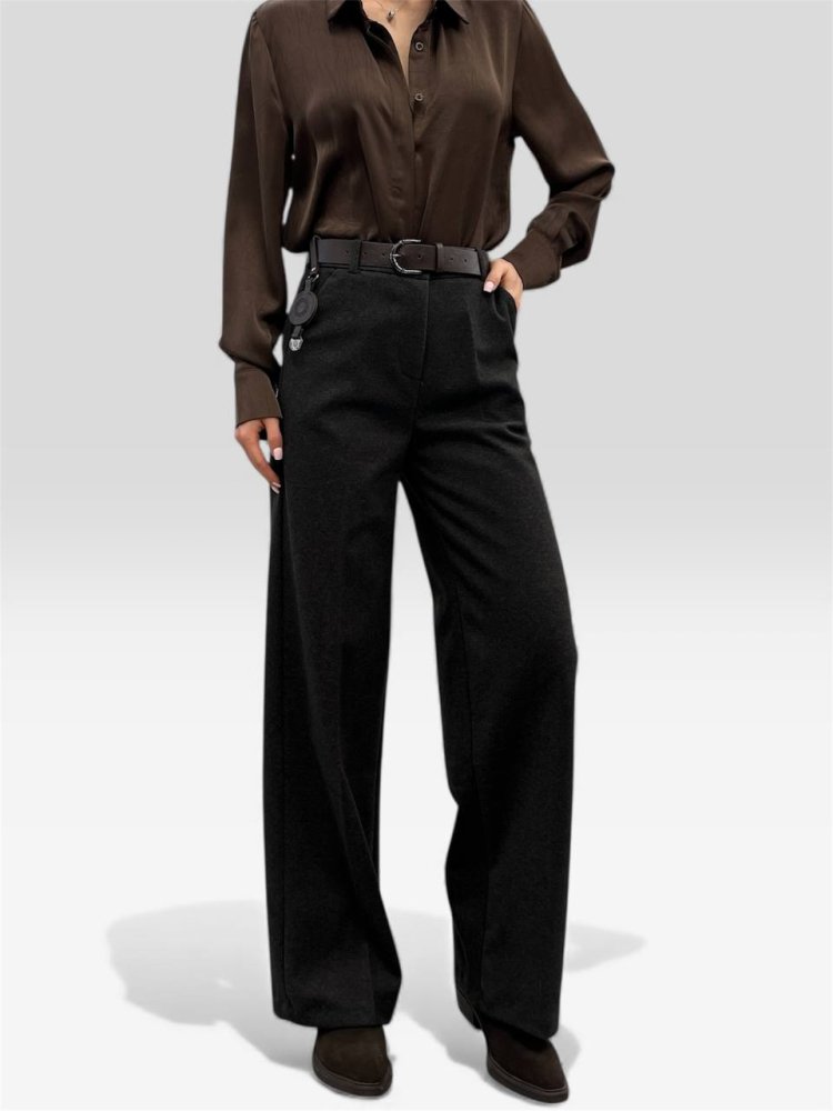 Брюки прямого кроя (кашемир) 72461116\1008