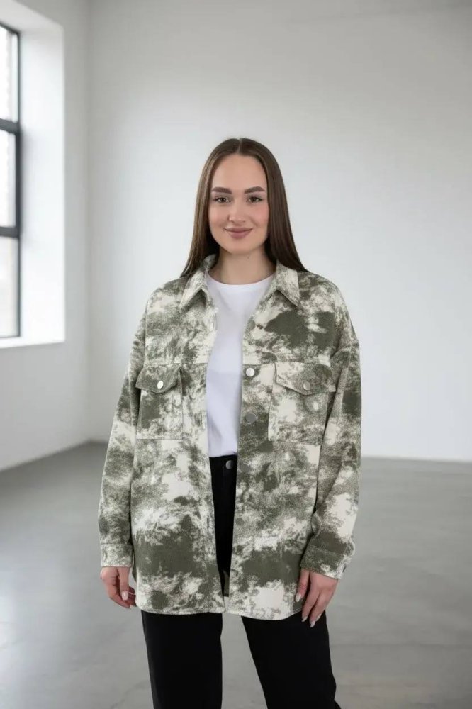 Рубашка с накладными карманами 72461881\709