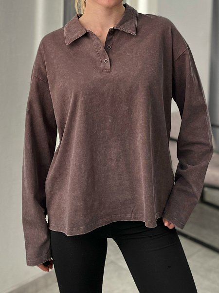 Лонгслив поло 72462044\1013