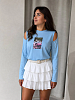 Лонгслив с принтом SHOPDAANNA 72463093\20