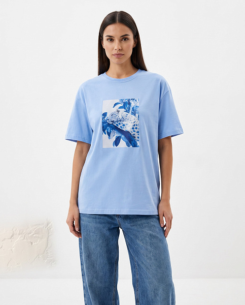 Футболка с принтом SHOPDAANNA 72463390\20