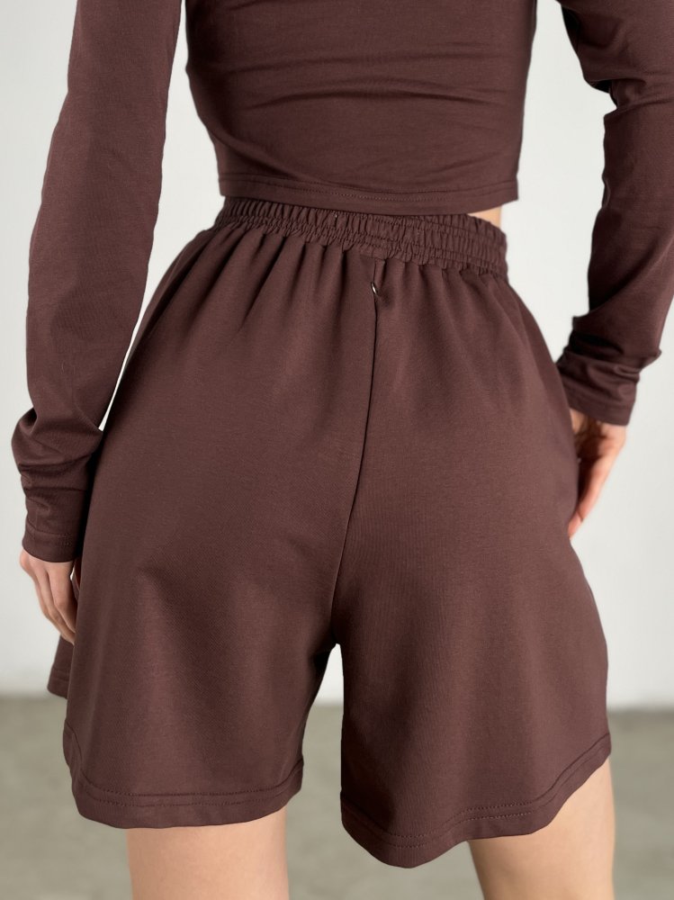 Шорты SHOPDAANNA  (футер 2х нитка) 72460009\41