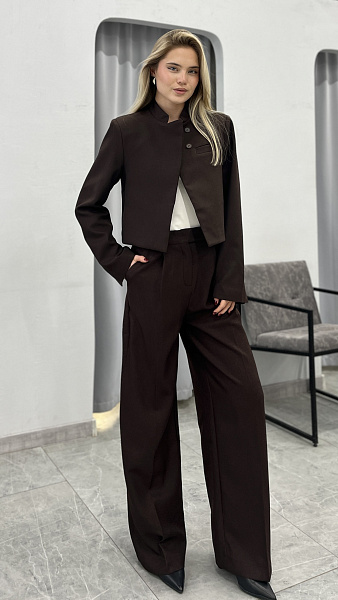 Костюм классический с брюками 72460453\41