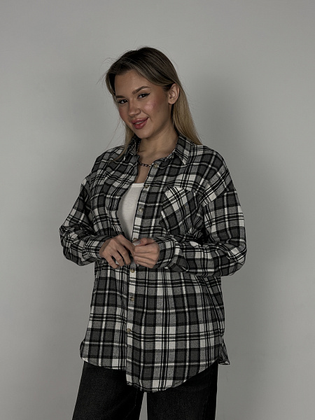 Рубашка SHOPDAANNA в клетку 72459022\35