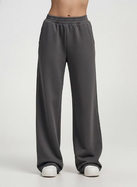 Брюки прямого кроя утепленные 72460941\1008