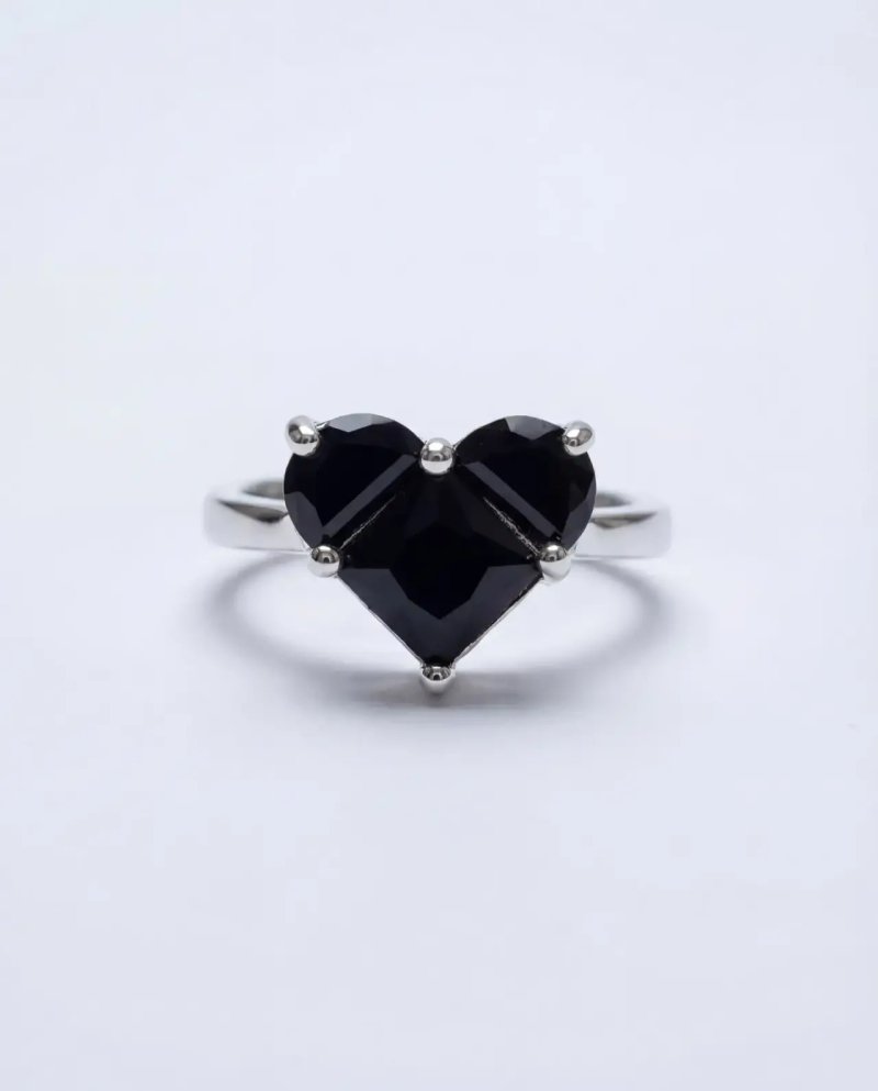 Кольцо с сердечком 72462253\882