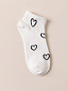 Носки короткие с сердечками 72462513\25