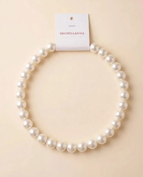 Чокер из искусственного жемчуга 72462344\1038