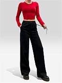 Брюки прямые утепленные 72461106\15