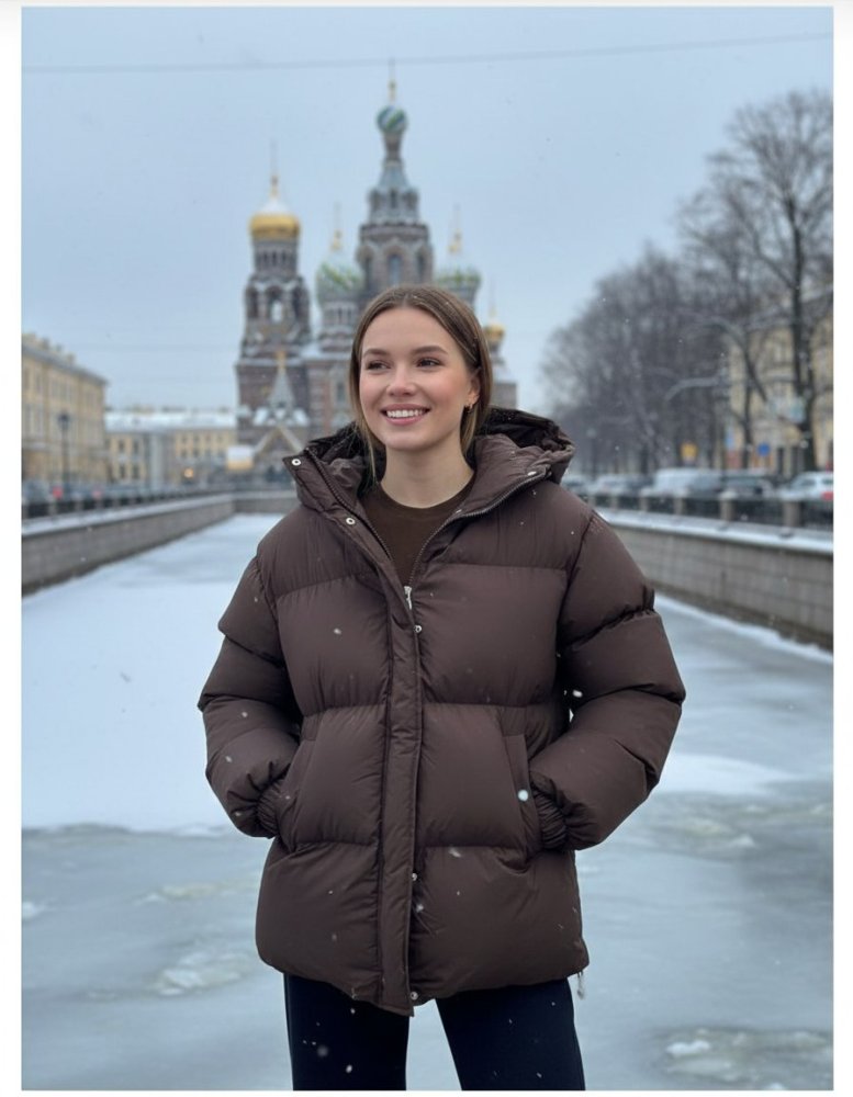 Куртка с капюшоном (зима) 72460880\1013