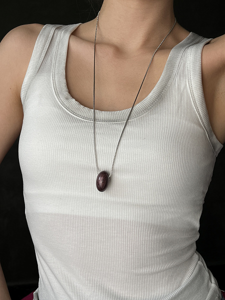 Цепочка с кулоном (титан) 72459696\1013