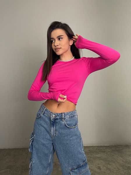 Базовый лонгслив SHOPDAANNA 72450513\1012