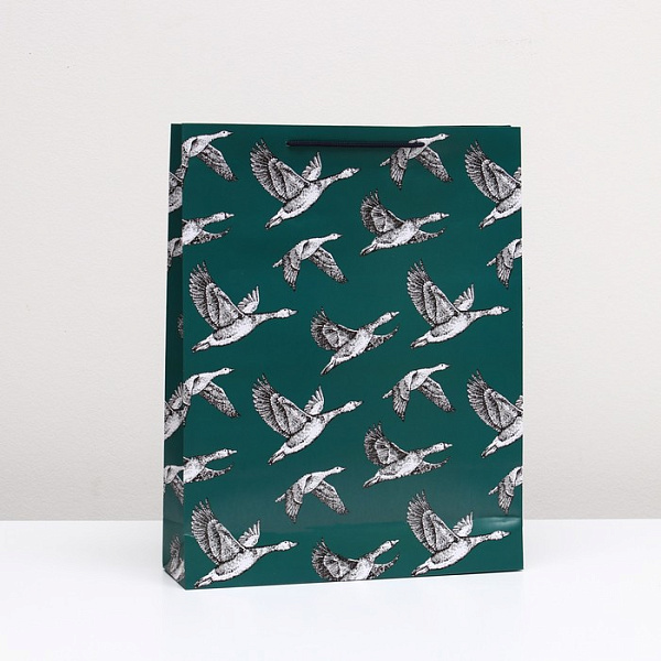 Пакет подарочный "Утки" 33 х 42,5 х 10 см 72451365\6