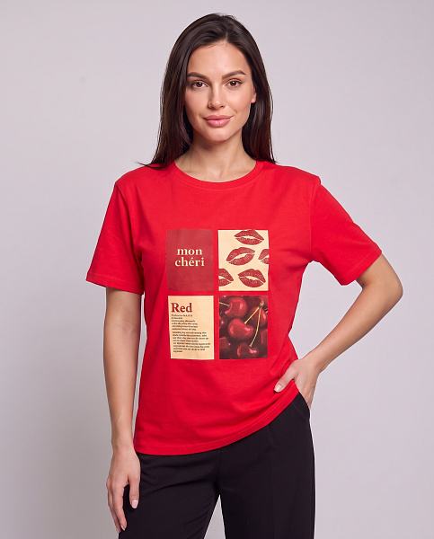 Футболка с принтом 72463596\17