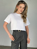 Футболка укороченная SHOPDAANNA 72459682\25