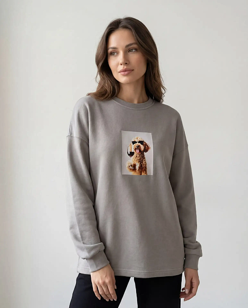 Свитшот с принтом SHOPDAANNA 72462558\10