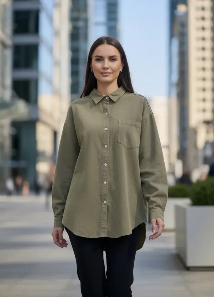 Рубашка джинсовая 72461867\434