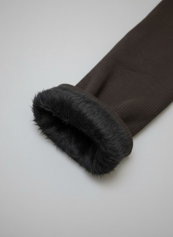 Леггинсы в рубчик на меху 72460787\1031