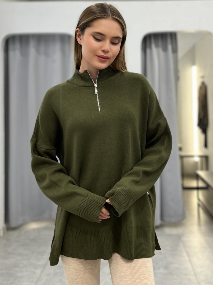 Джемпер на молнии Турция 72461802\709