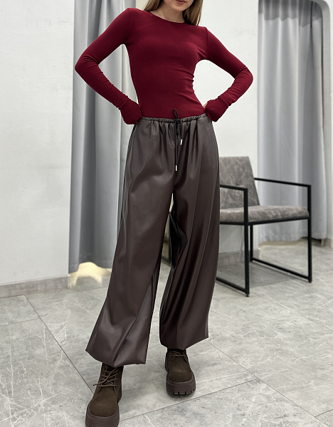 Брюки (искусственная кожа) 72460768\1013