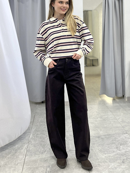 Джинсы багги 72461822\1031