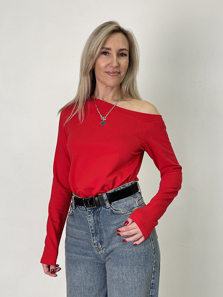Лонгслив SHOPDAANNA на одно плечо 72456715\17