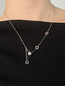 Цепочка с подвеской из титановой стали 72459630\448