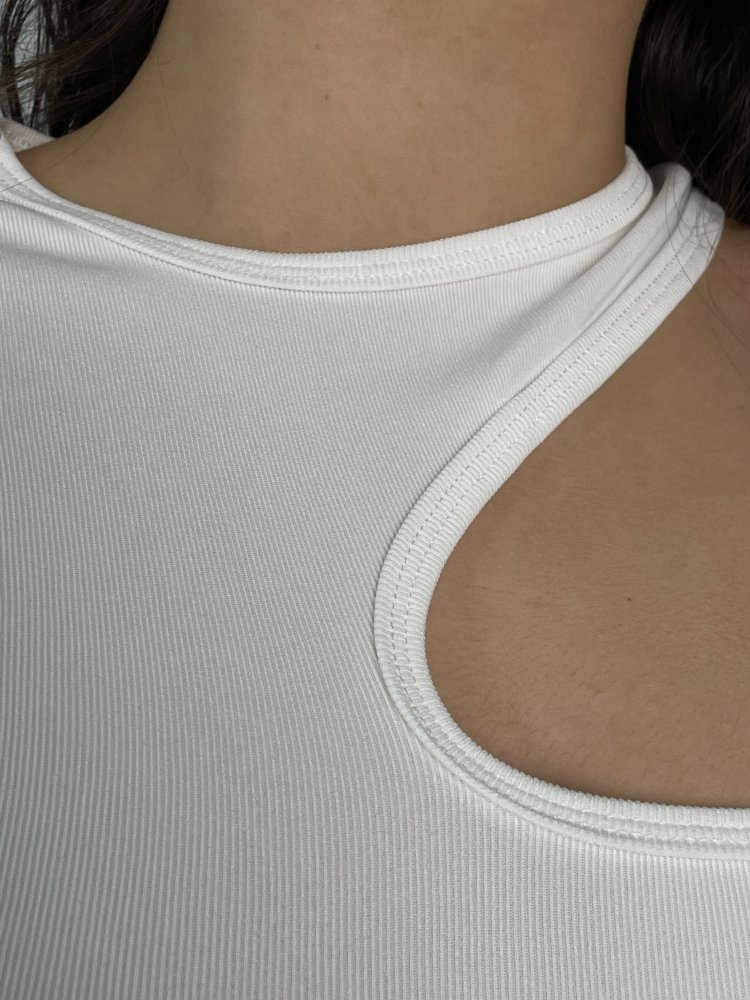 Боди с асимметричным вырезом 72450414\25