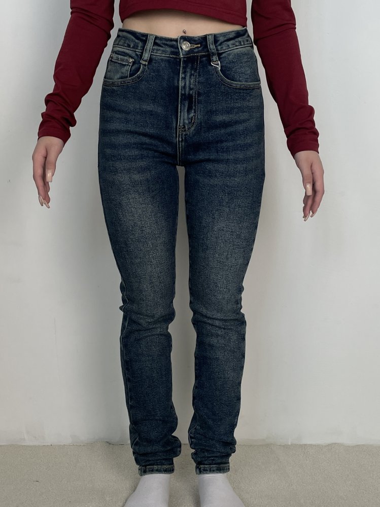 Джинсы скинни  (стрейч) 72455433\63