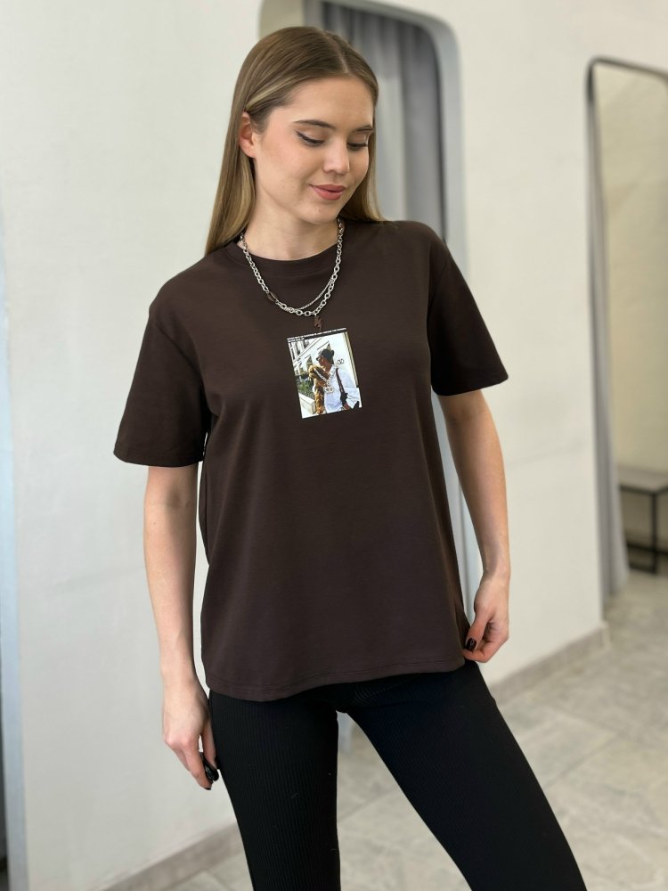 Футболка с принтом 72461907\1031