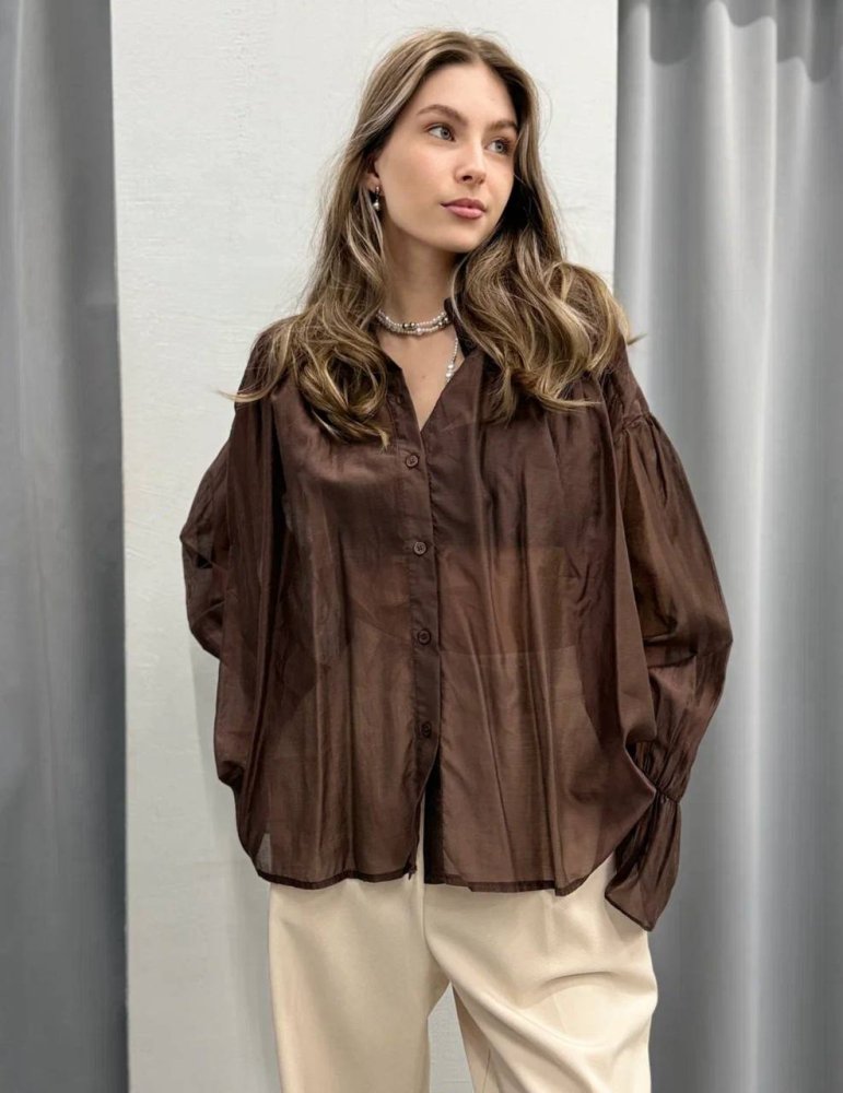 Блузка oversizе 72460253\41