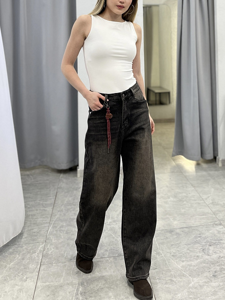 Джинсы багги 72461827\1008