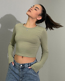 Лонгслив укороченный SHOPDAANNA 72447457\442