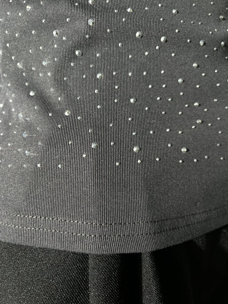 Футболка со стразами SHOPDAANNA 72458462\1008