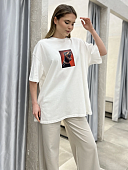 Футболка с принтом SHOPDAANNA 72462866\751
