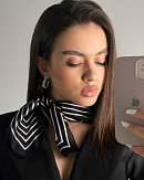 Шейный шёлковый платок 72446069\15