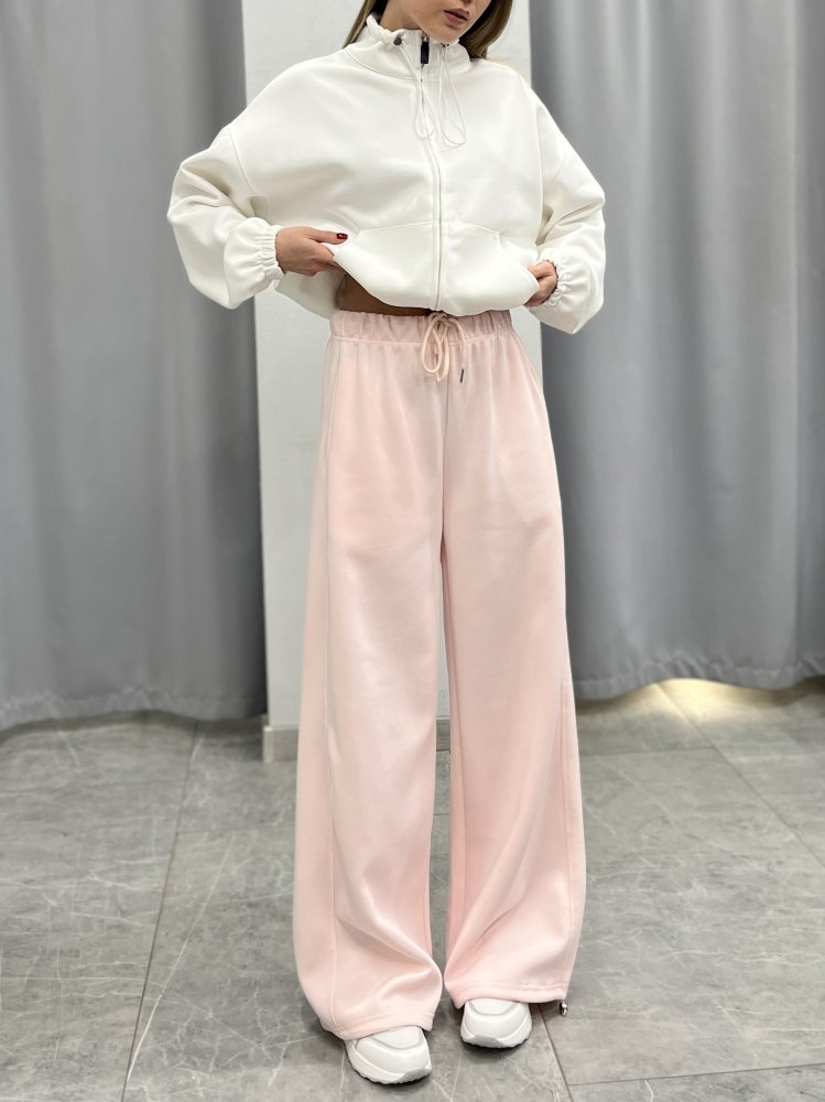 Брюки спортивные прямого кроя на кулиске 72461728\445