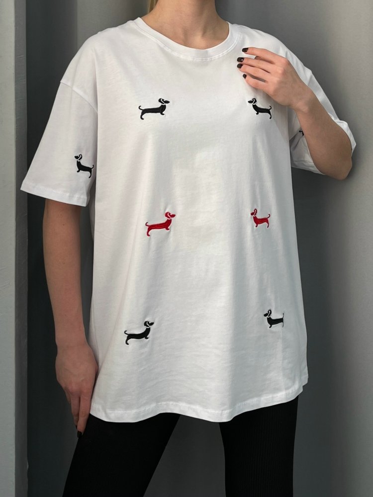 Футболка с принтом 72461900\25