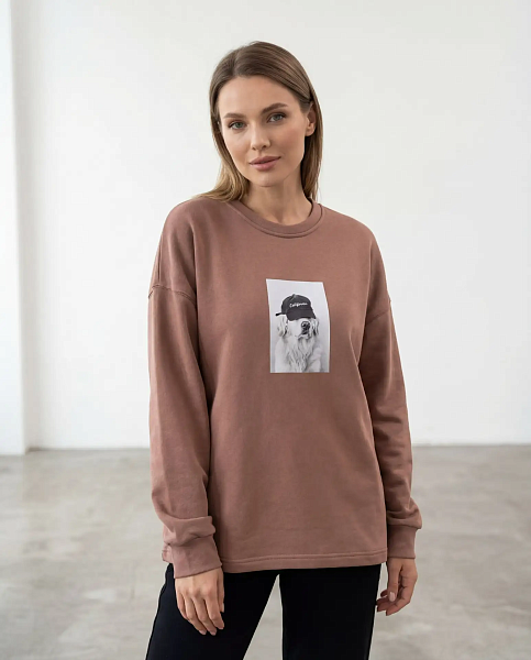 Свитшот с принтом SHOPDAANNA 72462561\41