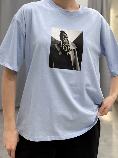 Футболка с принтом 72462706\20