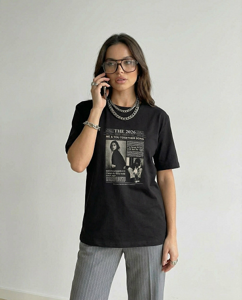 Футболка с принтом 72461875\15