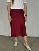 Юбка атласная (миди) 72458013\1025