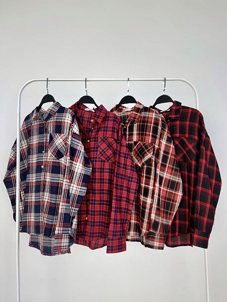 Рубашка в клетку SHOPDAANNA 72454581\432