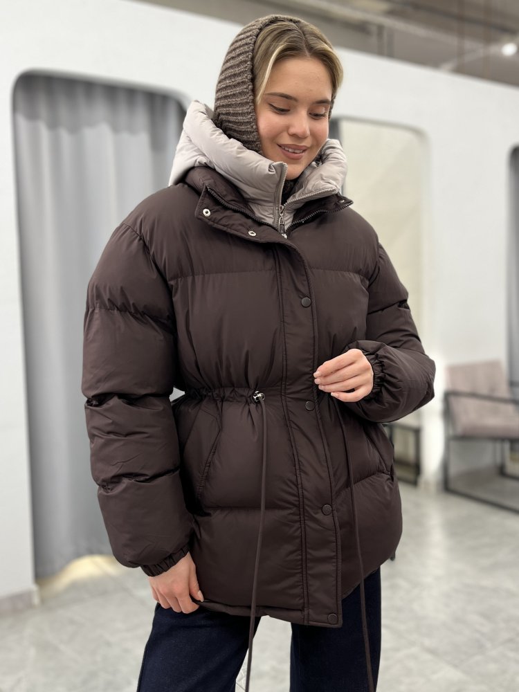 Куртка с капюшоном (зима) 72460879\1013