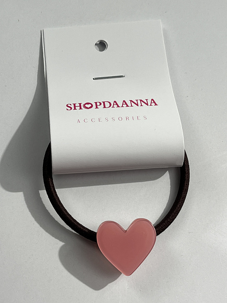 Резинка для волос с сердцем 72459579\799