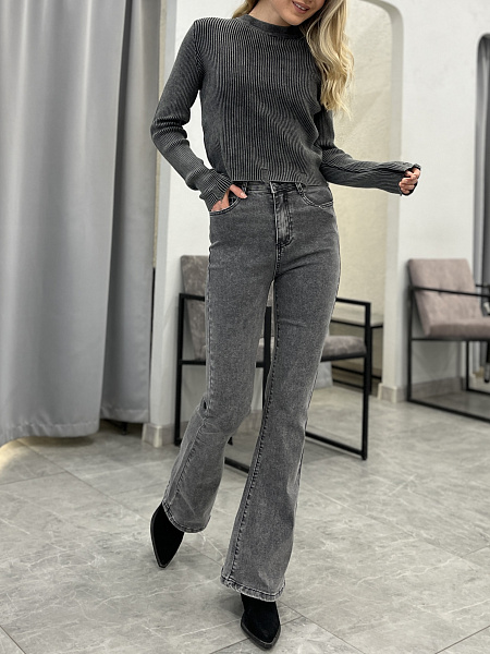 Джинсы клёш 72460655\10